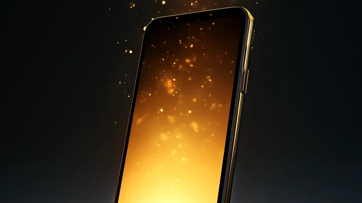 TK1991 COM - Modern phone with glowing screen TK1991 COM Modern phone with glowing screen